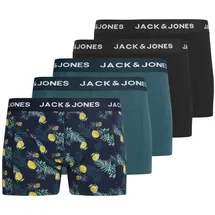 JACK & JONES JACJAKE LEMON TRUNKS schwarz S 5er Pack
