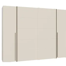 Forte Schwebetürenschrank NARAGO 270,3 x 210,5 x 61,2 cm Beige