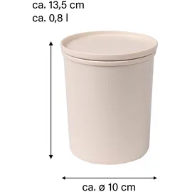 awave® Frischhaltedose rund beige 800 ml