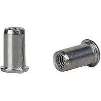 Gesipa Blindnietmutter Alu Flachrundkopf M 4 x 6 x 11,0 500 Stück