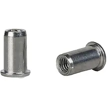 Gesipa Blindnietmutter Alu Flachrundkopf M 4 x 6 x 11,0 500 Stück