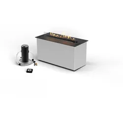 Planika Fire Line Automatic 4+ (FLA4+) [automatischer Ethanol Brenner]: 590 mm - ohne Smart Home Integration