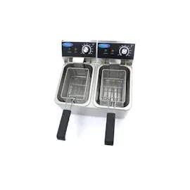 MAXIMA Gastro Fritteuse 2 x 4 l