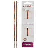 KnitPro Tunesische Häkelnadel 4,0 mm, Sortiert