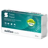 Satino by WEPA Toilettenpapier Camping Toilettenpapier selbst auflösend, 2 lagig (1-St)