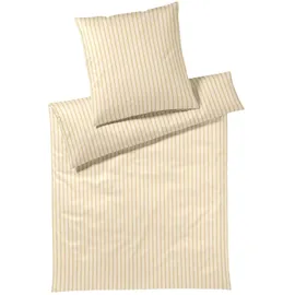 ELEGANTE Naturally Gestreift Gelb 155 x 220 cm + 80 x 80 cm
