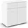 Rauch Kommode Gamma 80 x 81 cm Holzwerkstoff weiß