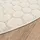 The CarPET Elisa Kids", Teppich für Kinderzimmer Kinderteppich, Spielteppich, Pflegeleicht, strapazierfähige, Creme, 120 cm Rund