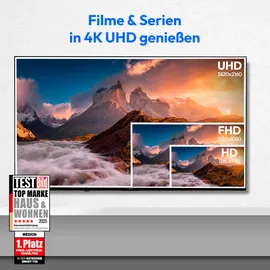 Medion MD855800 55" 4K Ultra HD QLED Fernseher Smart TV
