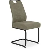 Hela Armlehnstuhl Mikrofaser braun