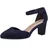 TAMARIS Damen Pumps mit Blockabsatz, blau, 37 EU