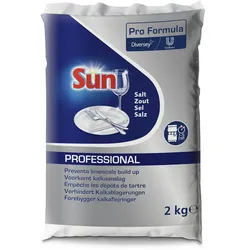 Pro Formula Sun Professional Salz,  Regeneriersalz grobkörnig für die Wasserenthärtung in der Spülmaschine, 2kg Beutel