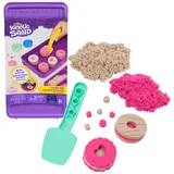 Kinetic Sand Cookie Box - mit 227 g magischem Sand in 2 Farben Uns 3 Zubehörteilen für kreatives Indoor-Sandspiel, für Kinder ab 3 Jahren