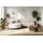 WFL GROUP Ecksofa Hana Loft 3-Sitzer Ecke Links Cordstoff Chenille, Creme 241/80/168 cm