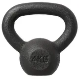 COFI Kettlebell 4 kg Gusseisen Hantel für Krafttraining