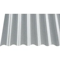 Gutta PC Wabe Sinus Profilplatte 76/18 350 x 104,5 cm klar