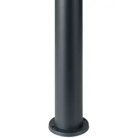 V-Tac Außen Steh Lampe Edelstahl mit Bewegungsmelder IP44 anthrazit