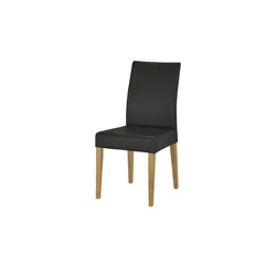 Woodford Polsterstuhl  Clara , schwarz , Maße (cm): B: 48 H: 96 T: 57.0