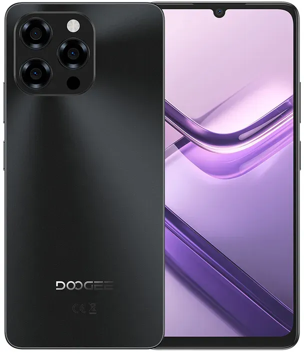 DOOGEE Note58 Pro Smartphone, 6,75 Zoll HD+ 90Hz Display, Android 16 (entsperrt), T7250 Prozessor, 32 GB RAM (8 GB + 24 GB erweiterbar) + 256 GB Speicher, 6250 mAh Akku, NFC, OTG, Dual-SIM, 16 MP Kamera