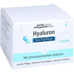 Hyaluron Nachtpflege LEGERE im Tiegel