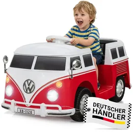 ACTIONBIKES MOTORS VW T1 Camper Bus Kinder Elektroauto Rot