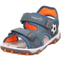 Superfit Mike 3.0 Sandale, Blau/Orange 8010, 30 EU