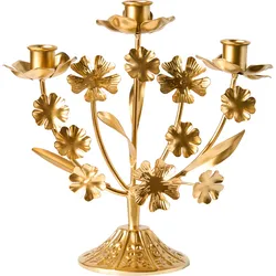 Kerzenständer RAMADA Metall 25 cm Gold