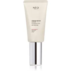 NEO MAKE UP Intense Serum Cover Foundation Make up für einen natürlichen Look SPF 30 Farbton 01 Porcelain 30 ml