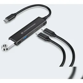 Conceptronic HUBBIES12B 4-Port USB 3.2 Gen 1 Hub