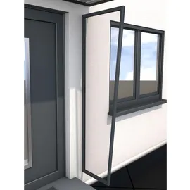 Gutta Seitenblende B1 60 x 200 cm grau