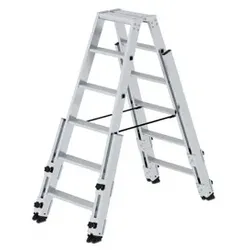 Stufen-Stehleiter treppengängig 2x6 Stufen