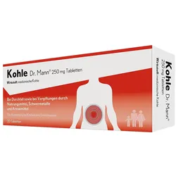 Kohle Doktor mann 250 mg Tabletten