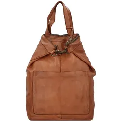 Harbour 2nd Cool Casual Herakles Rucksack Leder 41 cm Laptopfach  braun