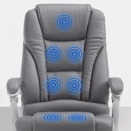 CLP Pacific Kunstleder mit Massagefunktion V2 grau