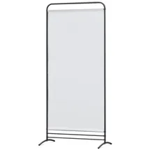 Angel Living Paravent Klappbar Raumteiler Freistehend Sichtschutzwand, Paravent 1 Teilig, 81(B)x 50(T)x 180(H)cm weiß