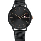 Tommy Hilfiger Herrenuhr 1791845", schwarz