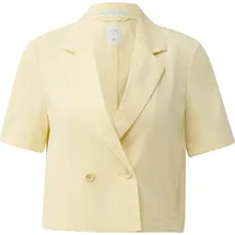 QS Cropped Blazer Gelb 34