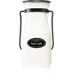 Milkhouse Candle Co. Creamery Thanks A Latte Duftkerze Milkbottle 227 g