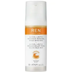 Ren Clean Skincare Glycol Lactic Radiance Renewal Mask Reinigungsmasken 50 ml 