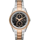 Giorgio Armani ARMANI EXCHANGE Armbanduhren silberfarben (silberfarben, roségoldfarben) Herren Quarzuhr, Armbanduhr, Herrenuhr, analog, Edelstahlarmband