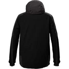 KILLTEC Herren Skijacke/Funktionsjacke mit abzippbarer Kapuze und Schneefang KSW 69 MN SKI JCKT, schwarz, 3XL,