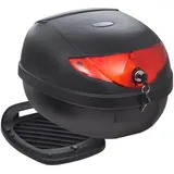vidaXL Motorrad-Topcase 36 l Schwarz