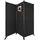 VOUNOT VOUNOT® Paravent Raumteiler 3 Teilig Freistehend Stoff Trennwand Klappbar Sichtschutz Stellwand für Balkon Wohnzimmer Schlafzimmer und Büro 262 x 30 x 173 cm Anthrazit