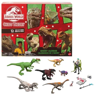 Mattel Jurassic World Chaostheorie Adventskalender 2023 JGM17