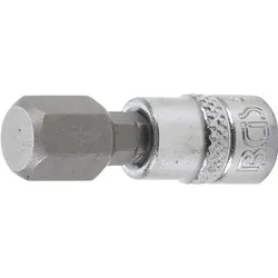 Bit-Einsatz Antrieb Innenvierkant 6,3mm (1/4") Innensechskant 10mm