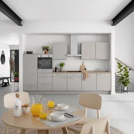 Nobilia Küchenzeile Touch I 360 cm grau