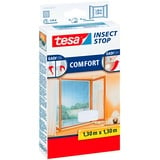 Tesa Fliegengitter Insect Stop COMFORT weiß 1,3 x 130 cm