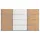 Rauch Schwebetürenschrank OTTO ́s Choice 360 x 229 x 62 cm Beige/Schwarz/Weiß