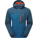 Mountain Equipment Herren Aerotherm Jacke (Größe S, blau)