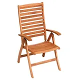 Merxx La Plata Klappsessel 67 x 60 x 112 cm braun